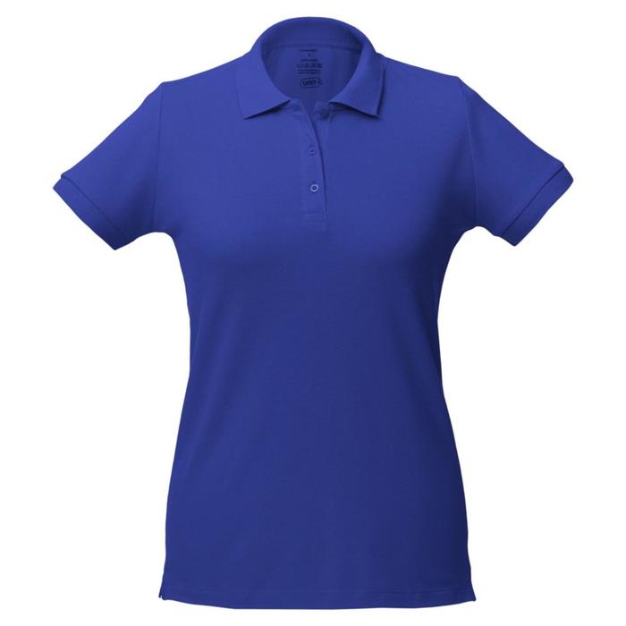 фото Рубашка поло женская virma lady, размер m, цвет ярко-синий unit