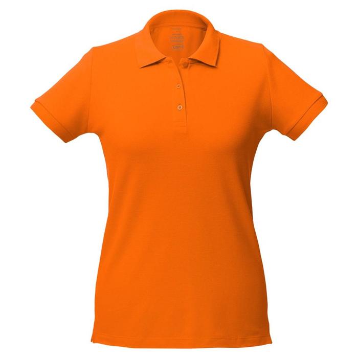 фото Рубашка поло женская virma lady, размер s, цвет оранжевый unit