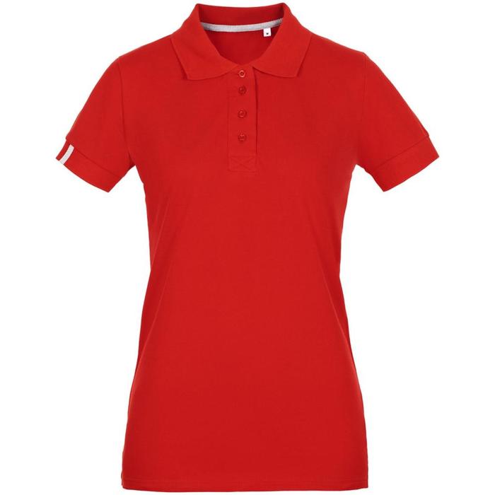 Рубашка поло женская Virma Premium Lady, размер L, цвет красный