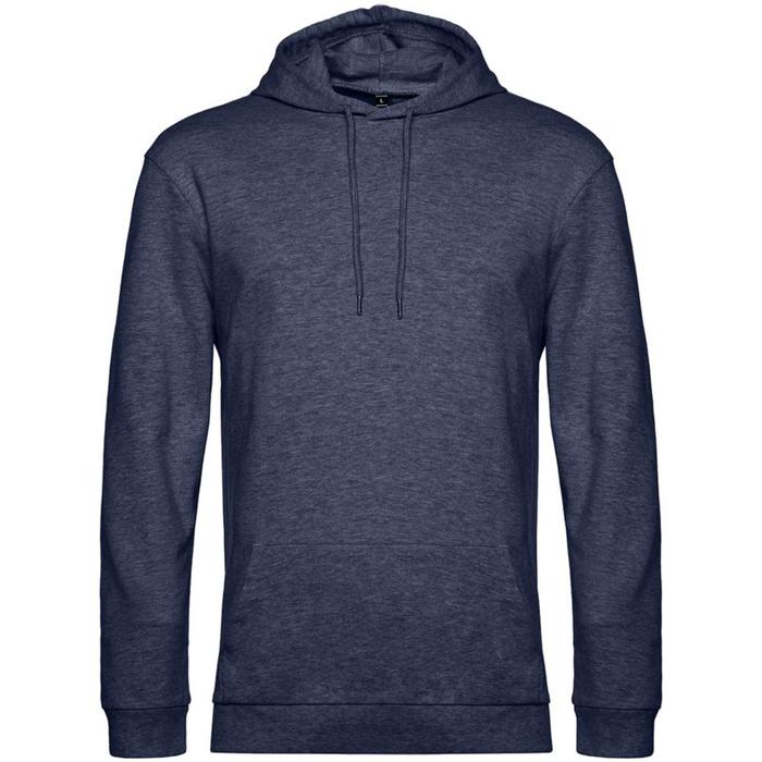 

Толстовка с капюшоном унисекс Hoodie, размер 3XL, цвет синий меланж