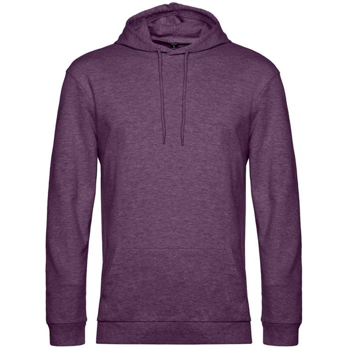 фото Толстовка с капюшоном унисекс hoodie, размер 3xl, цвет фиолетовый меланж bnc