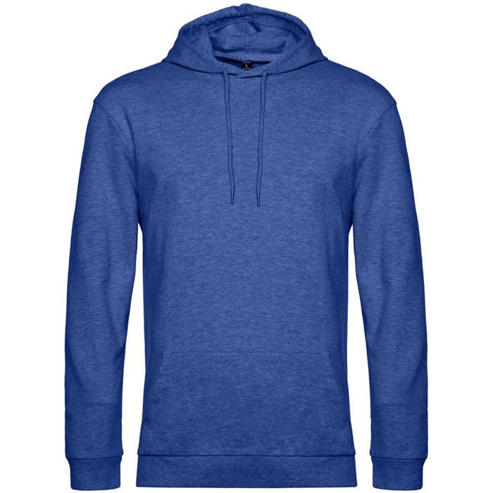 фото Толстовка с капюшоном унисекс hoodie, размер 3xl, цвет ярко-синий меланж bnc