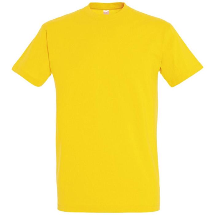 фото Футболка мужская imperial 190, размер l, цвет жёлтый sol's