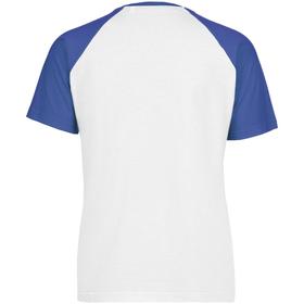 

Футболка мужская T-bolka Bicolor, размер XXL, цвет белый с синим