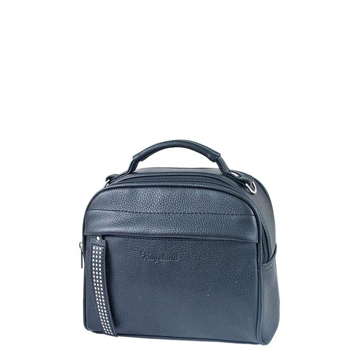 Сумка женская иск.кожа, молния,цвет синий