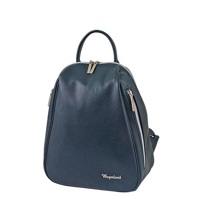 фото Сумка-рюкзак иск.кожа, молния,цвет синий bagsland