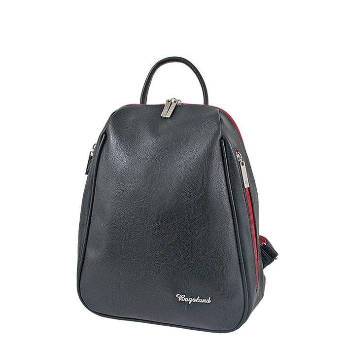 фото Сумка-рюкзак иск.кожа, молния,цвет черный bagsland