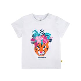 

Футболка для девочки, рост 74 см, цвет белый