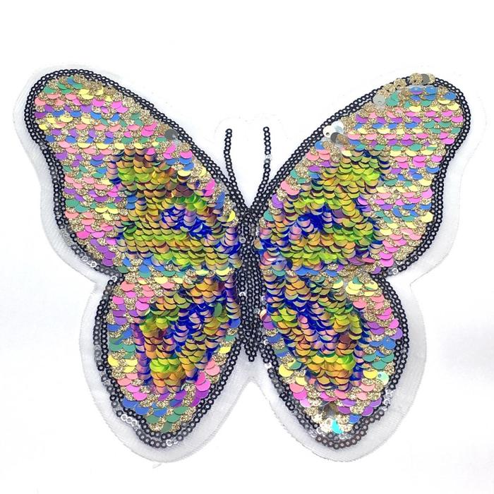Аппликация «Бабочка трансформер», размер 22x19 см