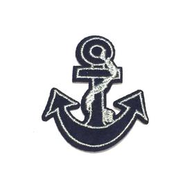 

Термоаппликация «Якорь« с люрексом, размер 6,5x5,5 см