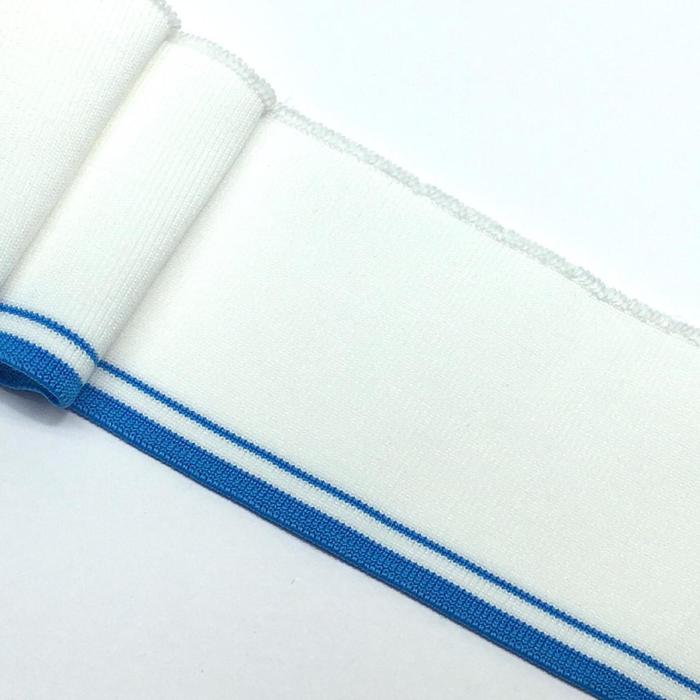 Подвяз, размер 8x80 см, цвет белый, голубые полоски