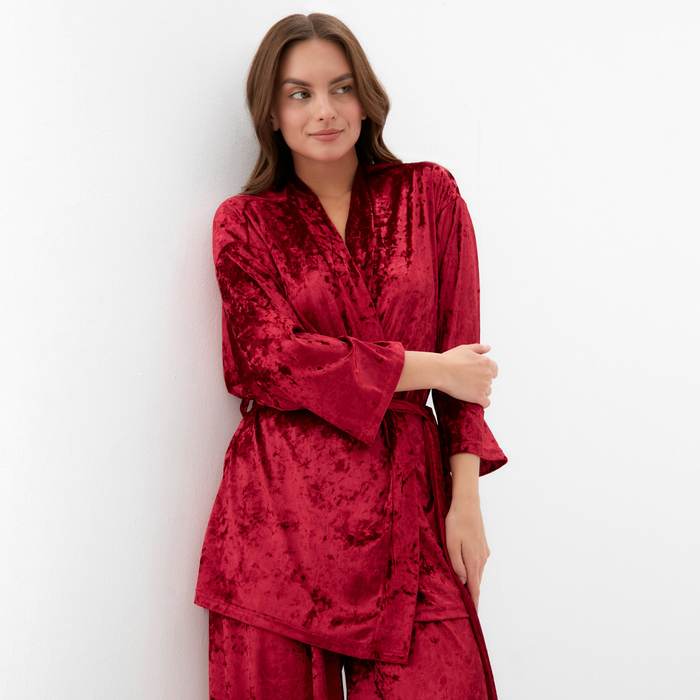 Костюм (жакет, брюки) KAFTAN, 40-42, бордо