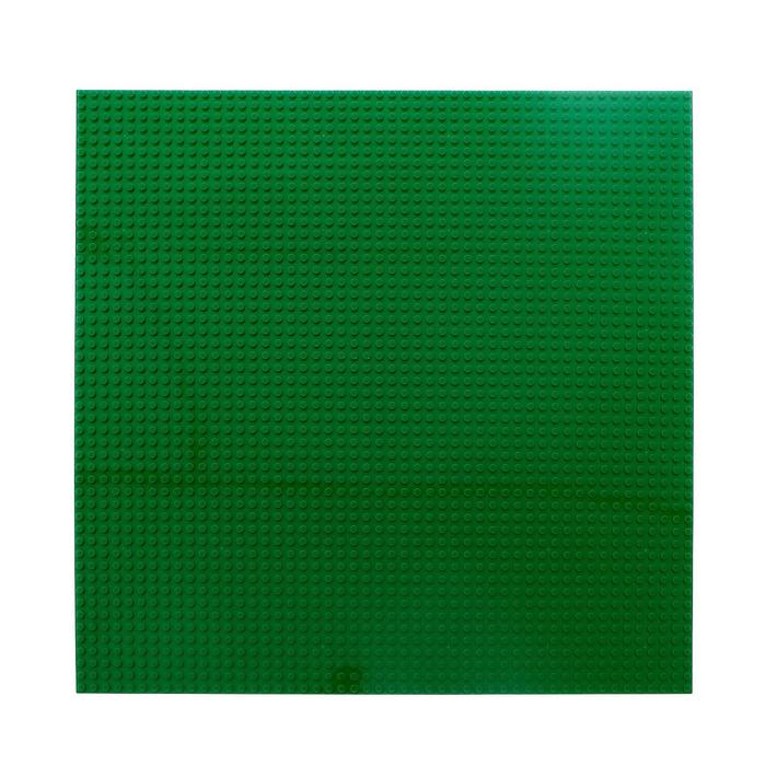 фото Пластина основание для конструктора 40×40, цвет зелёный