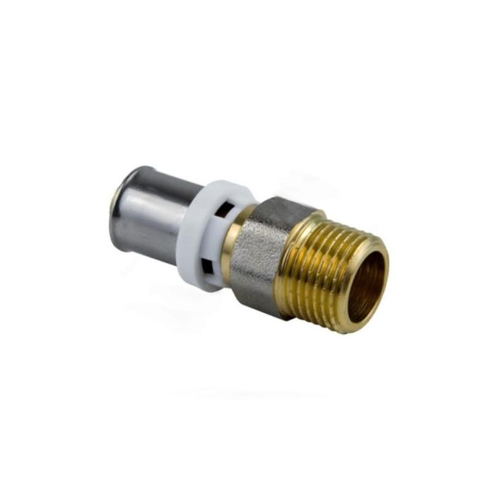 

Муфта-пресс Aquasfera 8001-05, d=26 мм х 3/4", наружная резьба, латунь