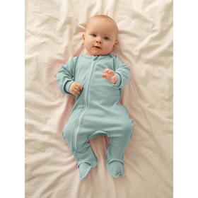 

Комбинезон слип детский, рост 74 см, цвет мята