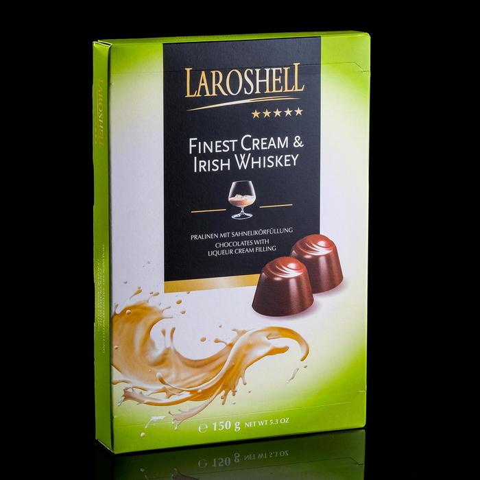 Конфеты пралине Laroshell Irish Cream со вкусом виски, 150 г