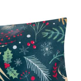 

Чехол на подушку Этель Merry Christmas 40х40 см, 100% п/э, велюр