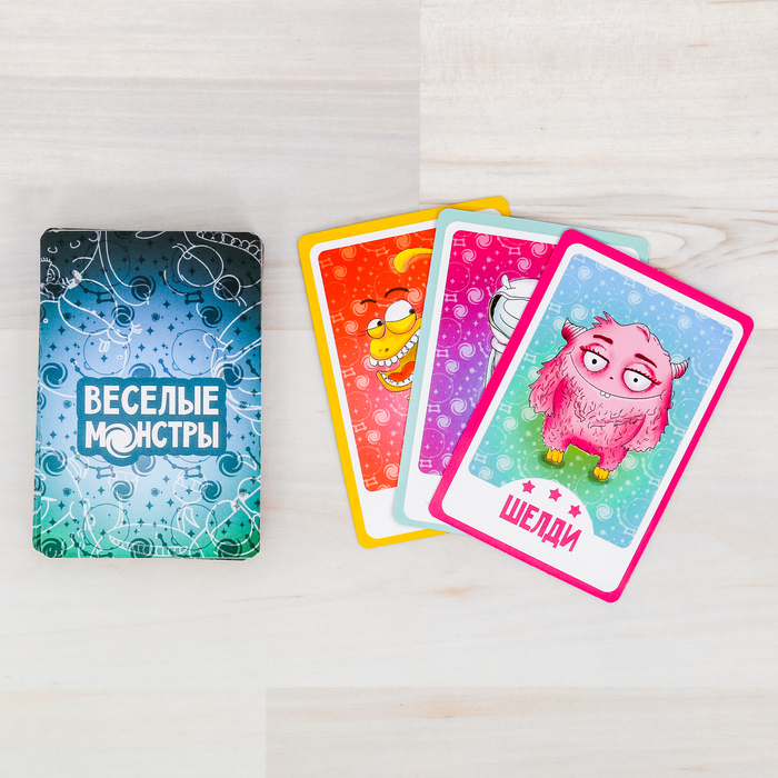 Настольная игра верю не верю "Весёлые монстры"