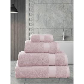 

Полотенце махровое Arel, размер 30x50 см, цвет грязно-розовый