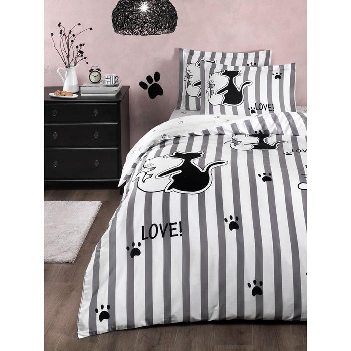 

КПБ Love 1,5 сп, размер 180x260 см, 160x220 см, 50x70 см