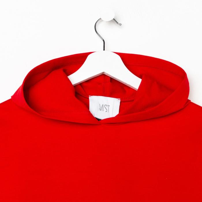 

Костюм женский (толстовка и шорты) MIST, р. 48-50, красный