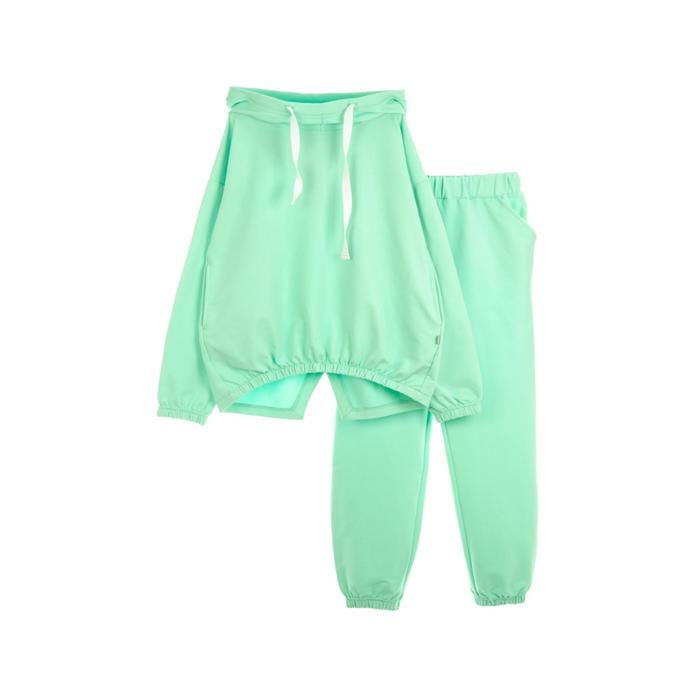 Костюм для девочки, рост 152-158 см, цвет мятный