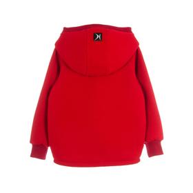 

Толстовка для девочки, рост 140-146 см, цвет красный