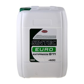 Антифриз SINTEC EURO зелёный, 10 кг от Сима-ленд