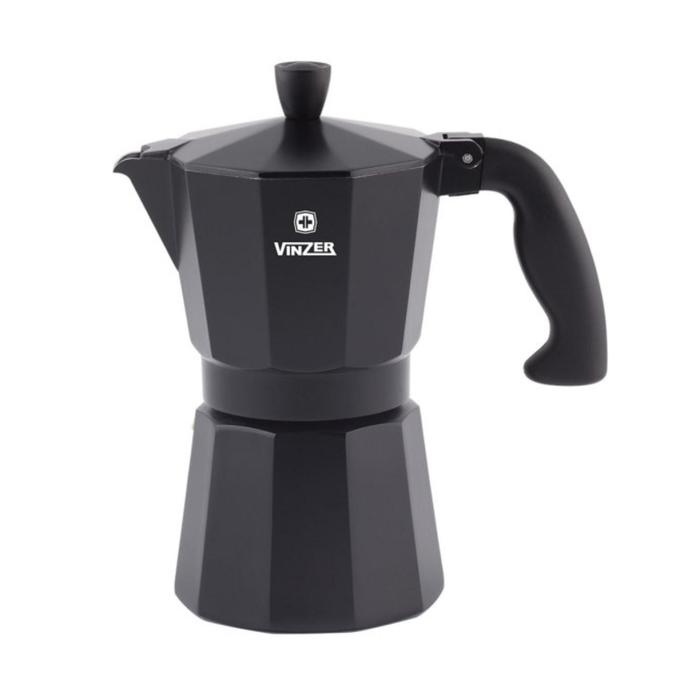 Кофеварка гейзерная Moka Nero, 6 чашек