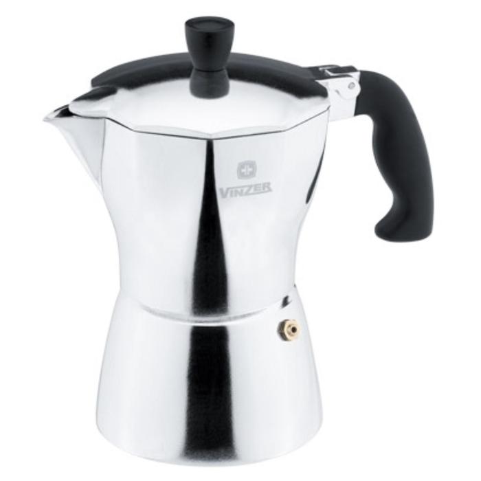 Кофеварка с бакелитовой ручкой, 3 чашки