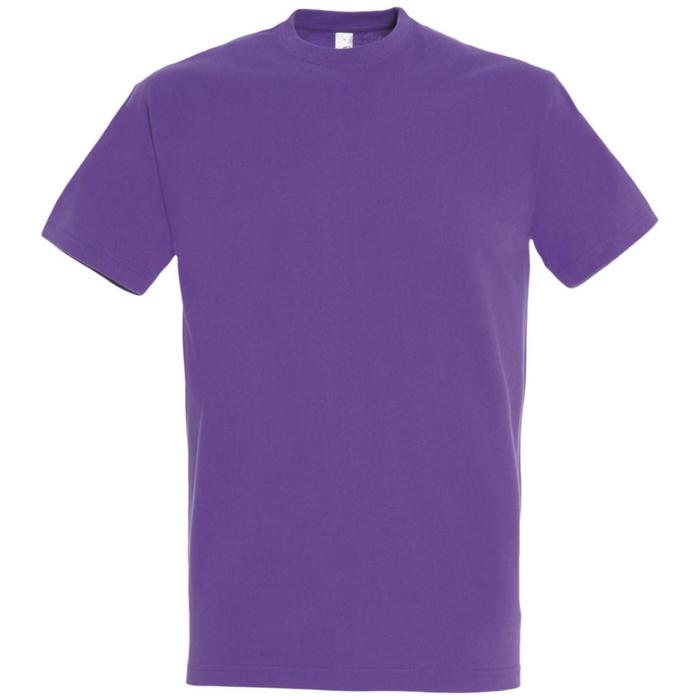 фото Футболка мужская imperial 190, размер m, цвет фиолетовый sol's