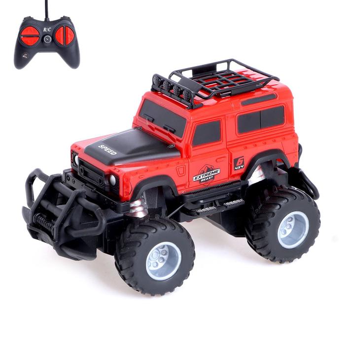 

Джип радиоуправляемый Raptor, 1:43, работает от батареек, МИКС