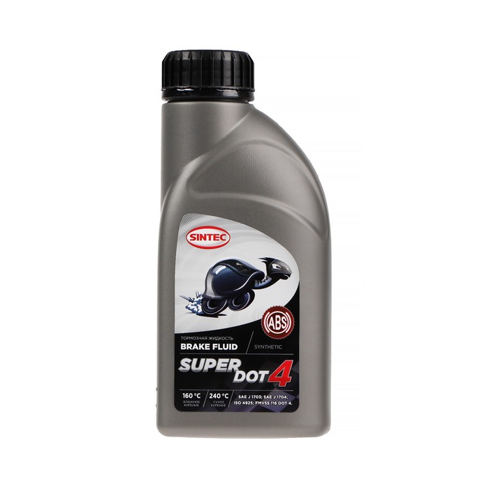 Тормозная жидкость Sintec Super Dot-4, 455 г цена и фото