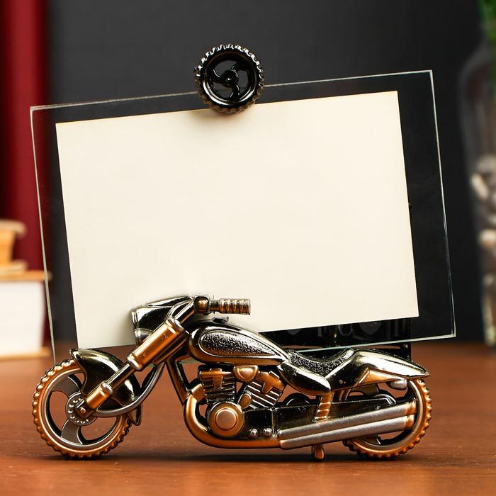 Фоторамка для фото 10х15 см "Спортбайк" с карандашницей