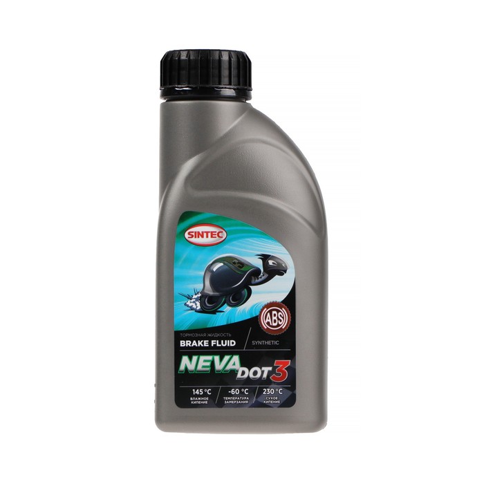 Тормозная жидкость Sintec Нева Dot-3, 455 г тормозная жидкость totachi niro brake fluid dot 4 0 455 кг