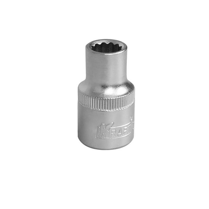 

Головка торцевая KRAFT KT 700343, 12-ти гранная, 1/2"Dr, 10 мм