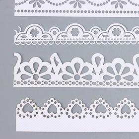 

Декор для творчества бумажный "Орнамент" набор 10 шт 2х21 см