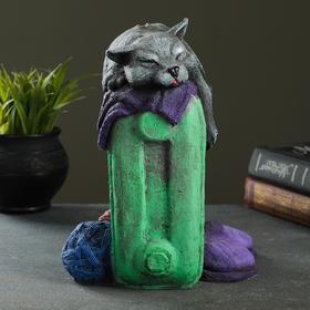 

Копилка "Кот Батарейкин" 19х19х25см