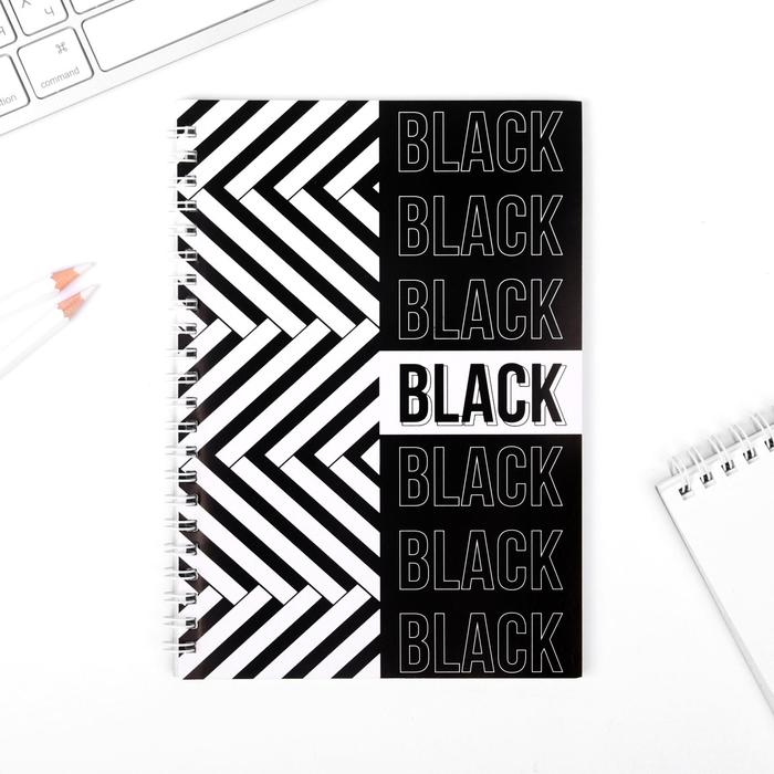 

Ежедневник BLACK А5, 60 листов