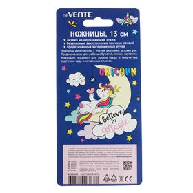 

Ножницы 10 см, deVENTE Magic Unicorn, закругленные концы, прорезиненные ручки