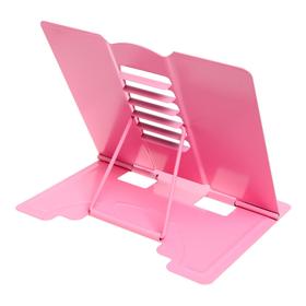 

Подставка для учебников и книг металлическая 21 x 19 см, deVENTE Magic Unicorn, вес 500 г, с противоскользящими ножками, розовый