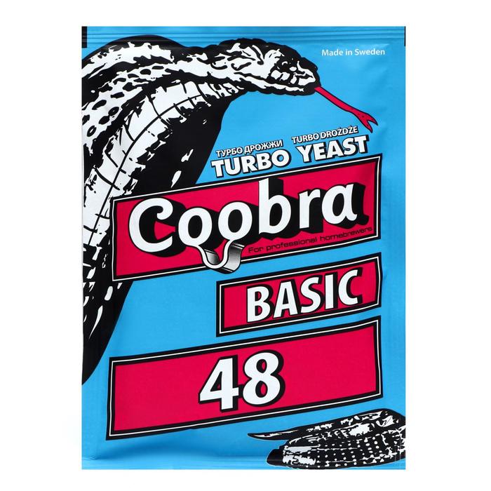 

Дрожжи сухие активные Coobra Basic T48, 120 г