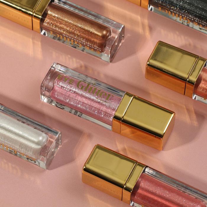 

Жидкие перламутровые тени для век Glitter bomb, оттенок Pink lover, 4,5 мл