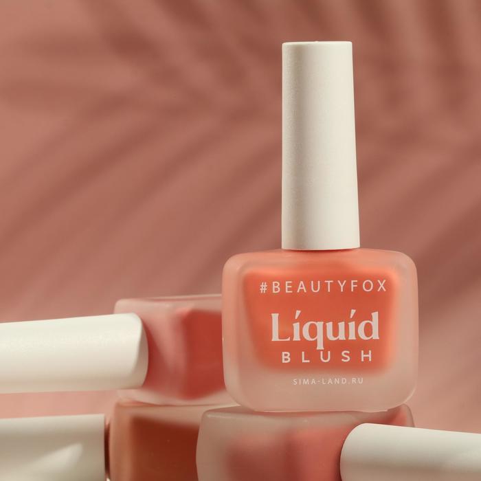 

Жидкие кремовые румяна Natural glow, оттенок №102, персиковый, 10 мл