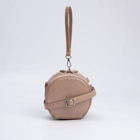 

Кросс-боди, отдел на молнии, длинный ремень, цвет бежевый