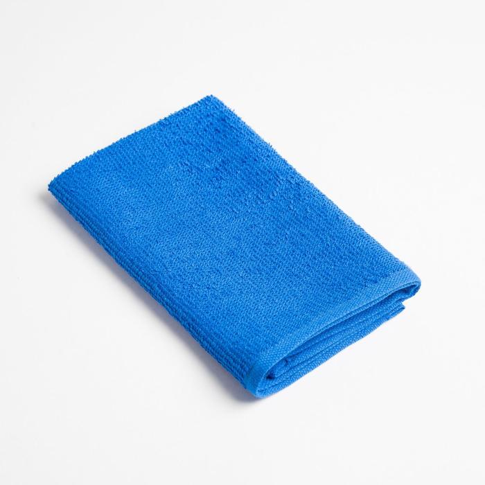 Салфетка махровая универсальная для уборки Экономь и Я, синий, 100 хл