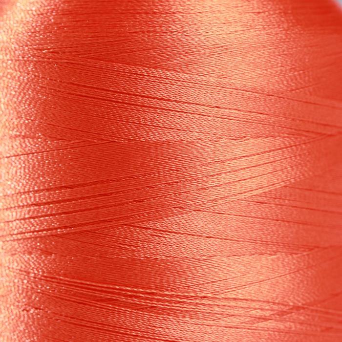 Нитки для вышивания №130, 5000 м, цвет оранжевый №1148