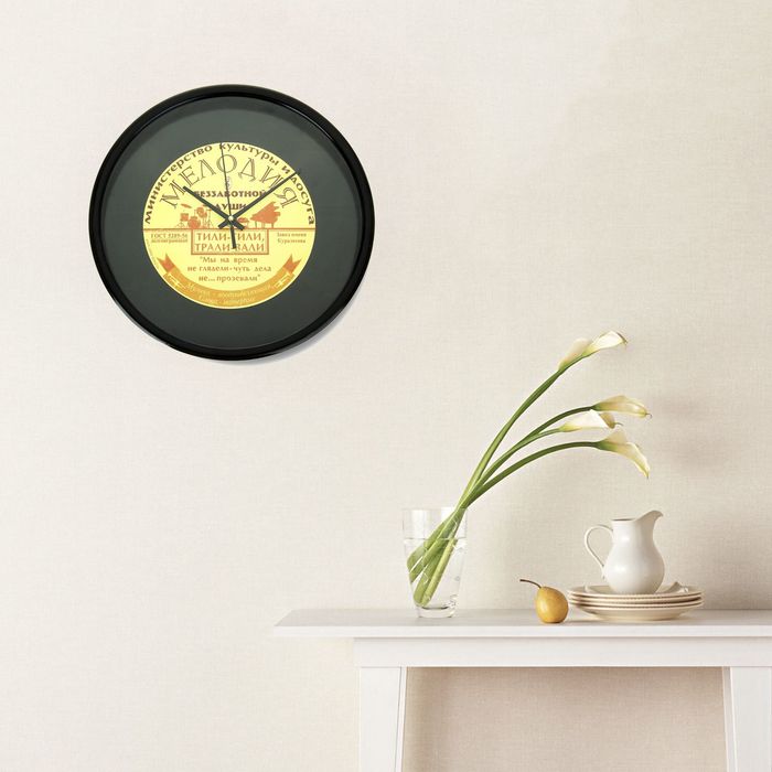 Часы настенные "Мелодия души", диам 30см.