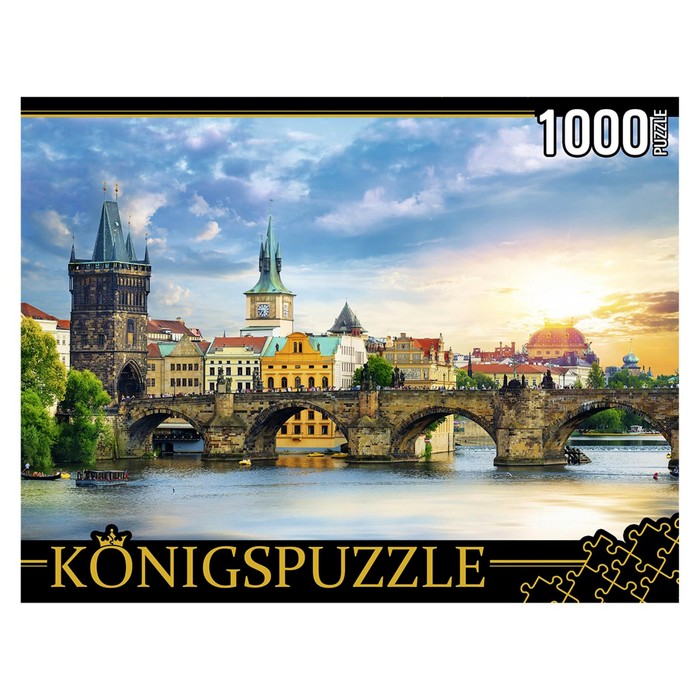 Пазл «Прага. Карлов мост», 1000 элементов