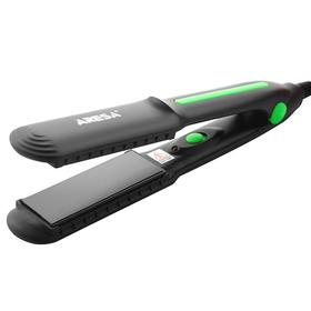 

Выпрямитель Aresa AR-3318, 40 Вт, керамическое покрытие, черно-зелёный